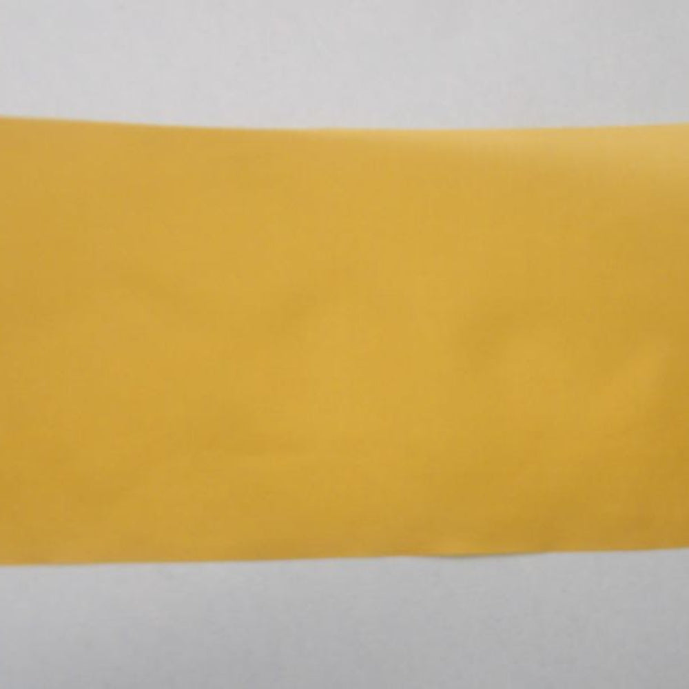 190 Metre Reel Of Old Gold Wide Thin Nylon Type Ribbon 11cm Wide Clearance