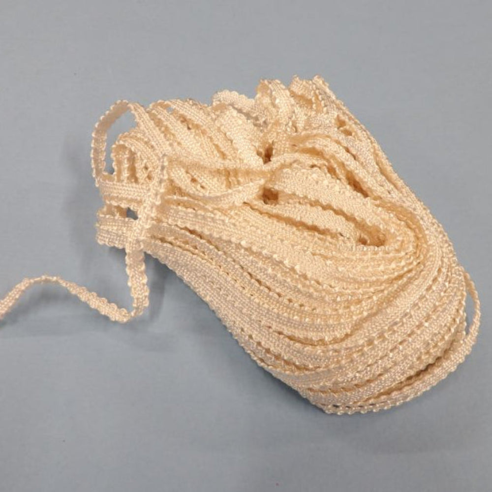 20 Metres Of Ivory Mini Braid 5mm Wide Clearance