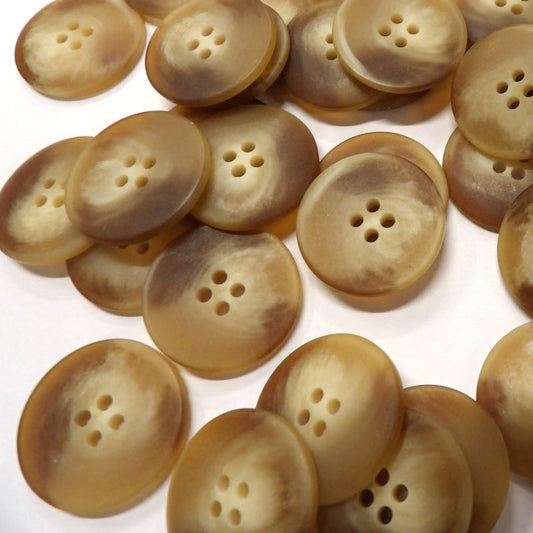 50 Aran type 4 hole buttons size 23mm clearance