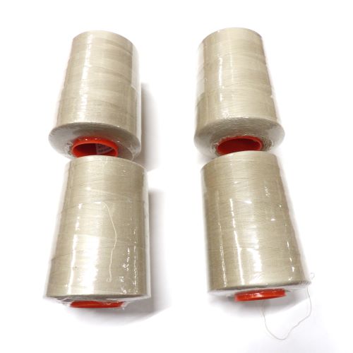 10 Reels of light stone polyester machine sewing thread no 120 thickness 5000 yard / 4570 metres clearance