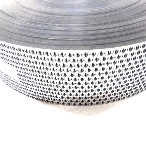 ! Only one lot of reel approximately 1.7 kilos holographic SILVER type PUNCHINELLA SEQUIN WASTE 80mm wide [ 6mm holes ] clearance