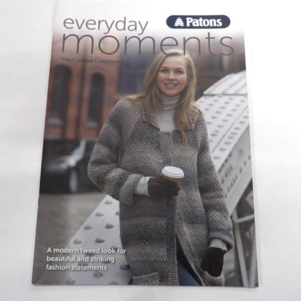 Book of Patons Everyday Moments the creative collection with 8 patterns