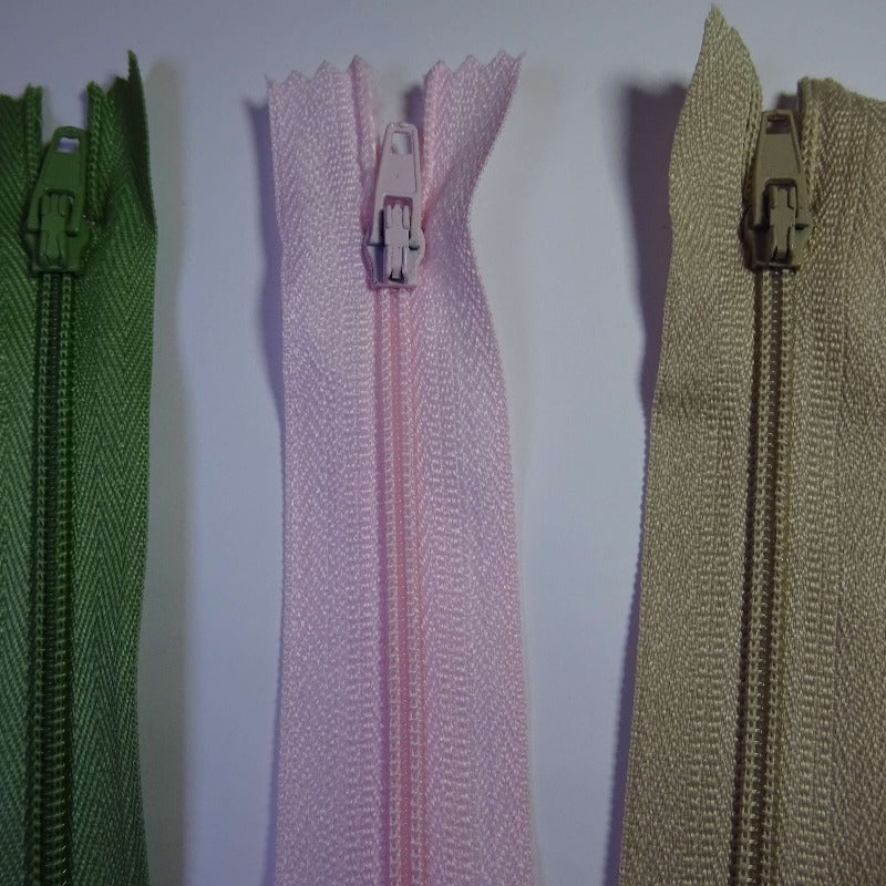 10 closed end zips 30cm 12 inch