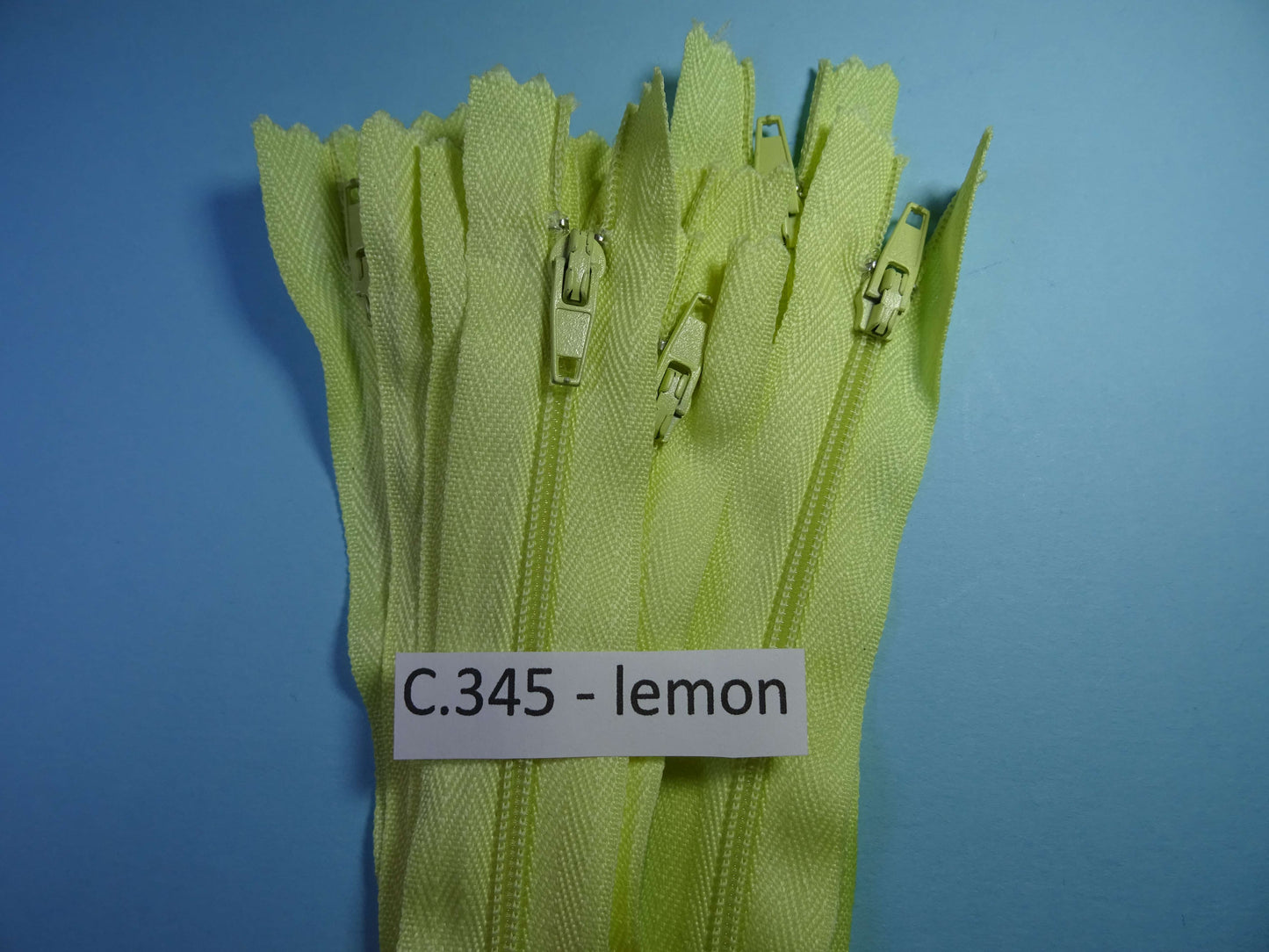 10 closed end zips 13cm 5 inch