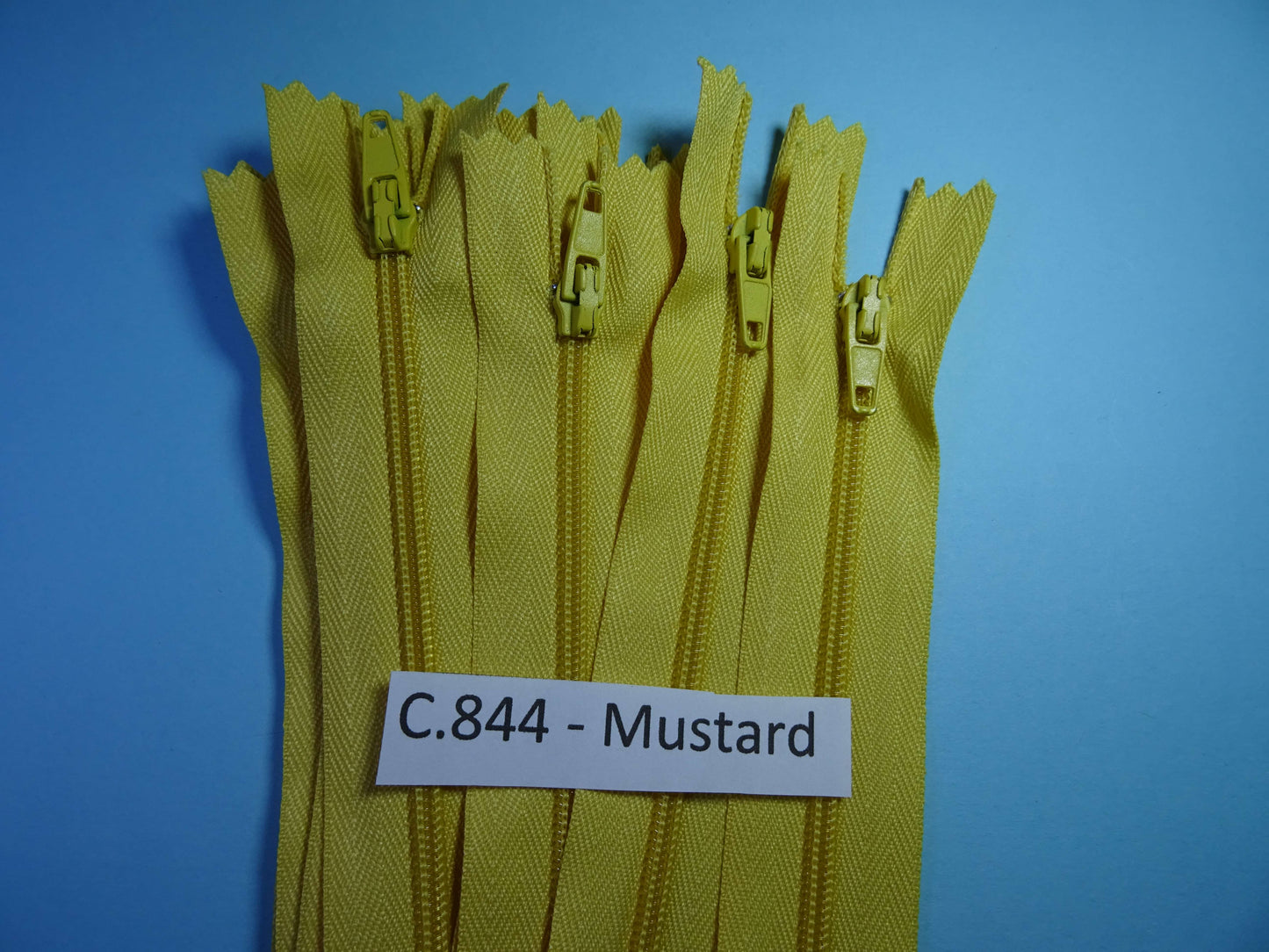 10 Closed End Zips Size 20cm / 8 inch Choice Of Colour