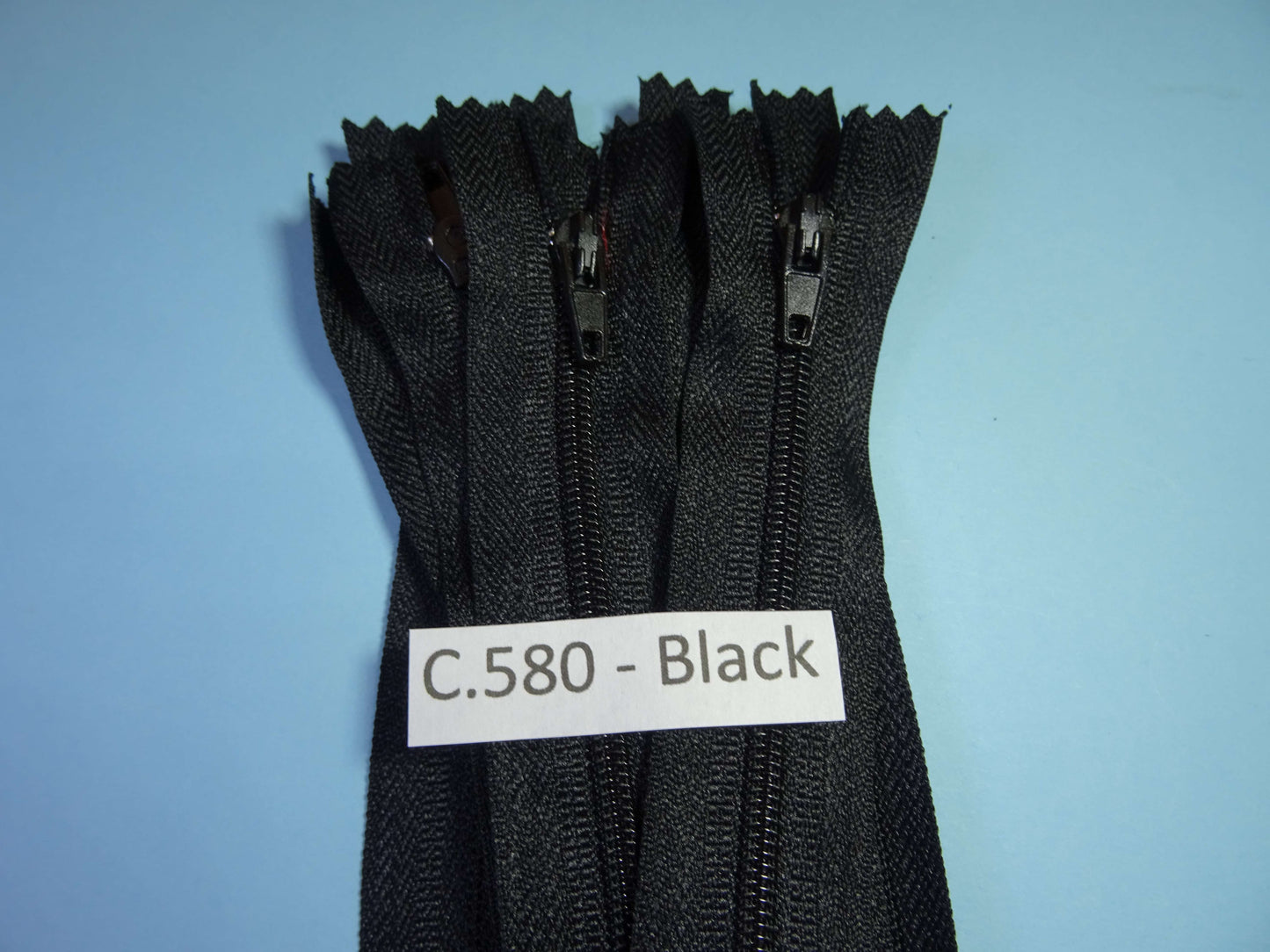 10 closed end zips 13cm 5 inch
