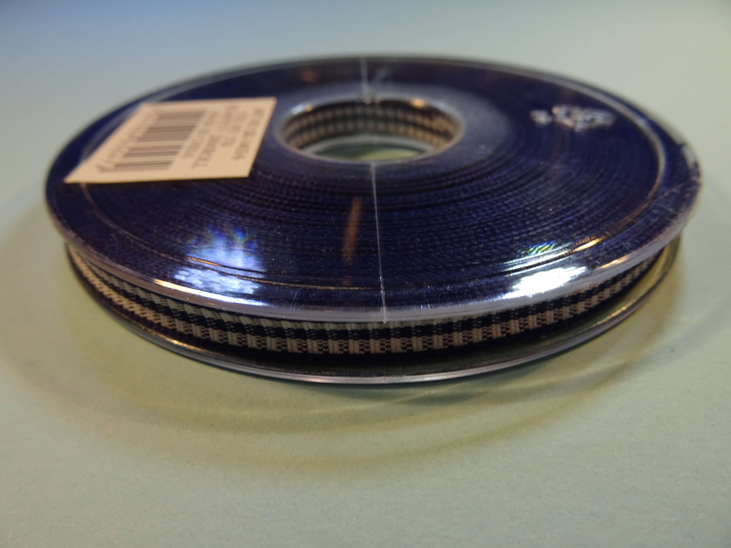 20 metre reel gingham ribbon 6mm SR-1403/6 Design