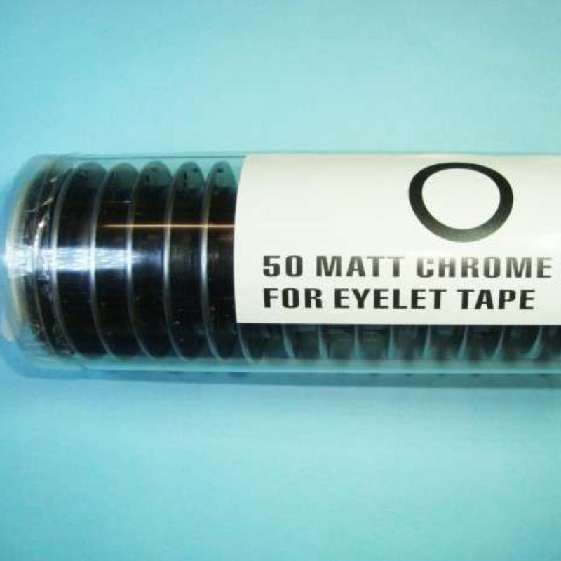 50 curtain Eyelet rings for eyelet tape size 40mm hole