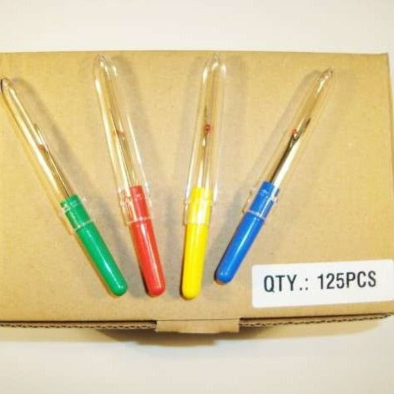 125 Small Un Picks / Seam Rippers Assorted Colours Size 8.5cm