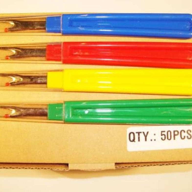 50 Large Seam Rippers / Unpicks Assorted Colours