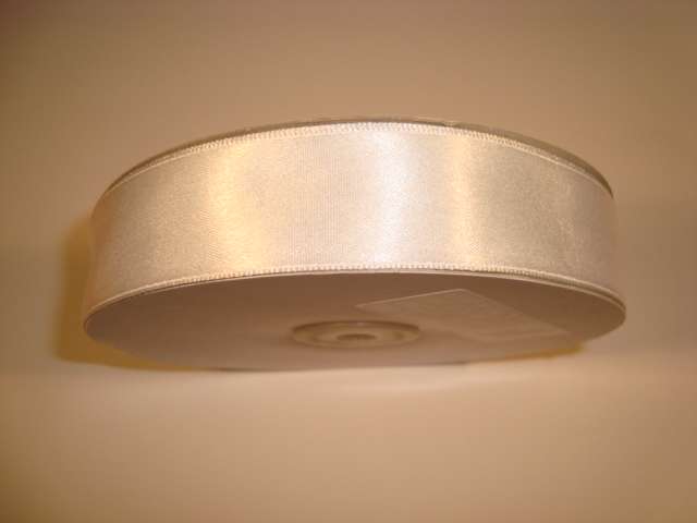 50 metres of single satin ribbon 25mm wide