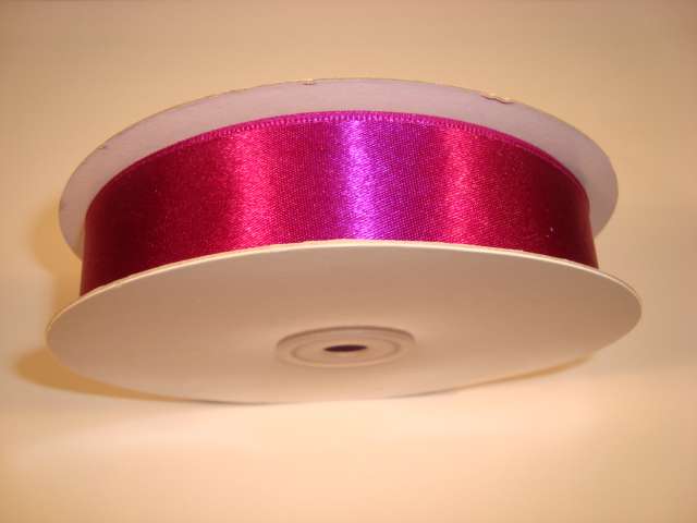50 metres of single satin ribbon 25mm wide