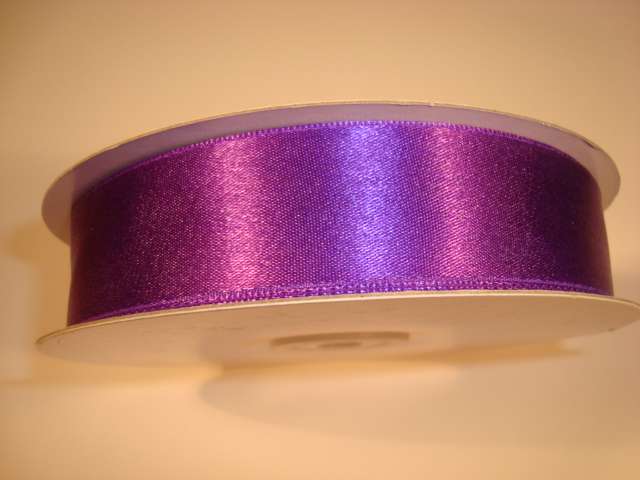 50 metres of single satin ribbon 25mm wide