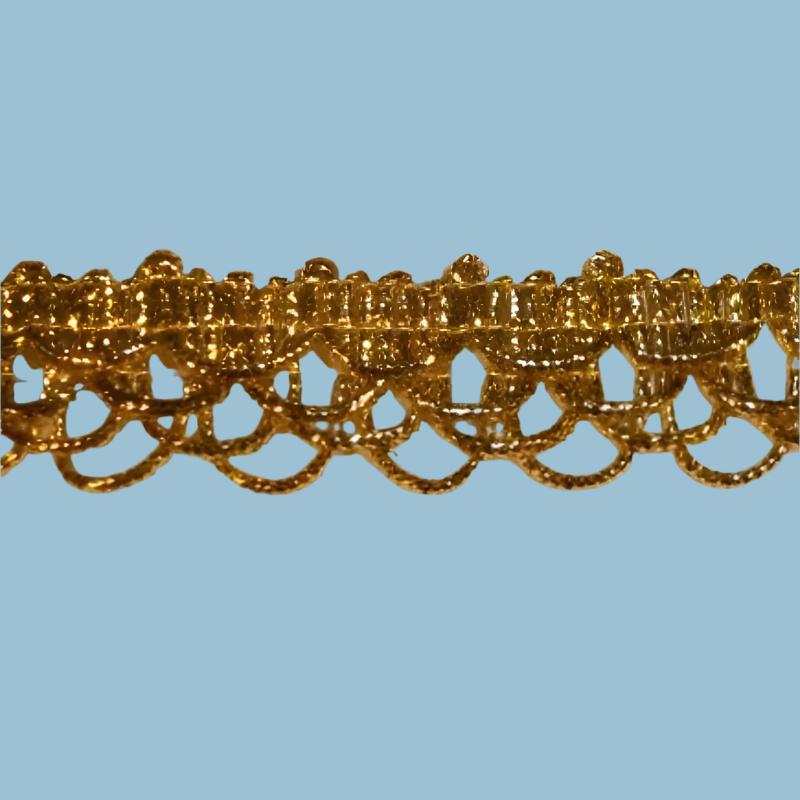 10 metres of metallic braid 24mm wide choice of colour