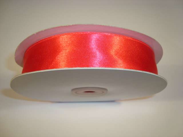 50 metres of single satin ribbon 25mm wide