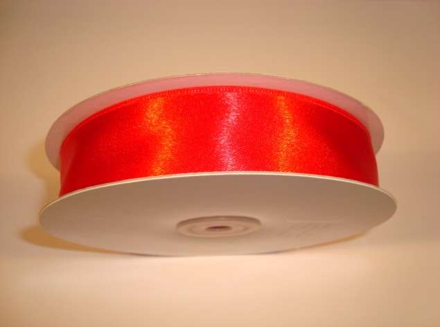 50 metres of single satin ribbon 25mm wide
