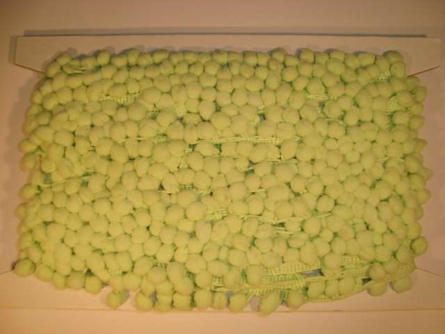 15 metres pompom fringe