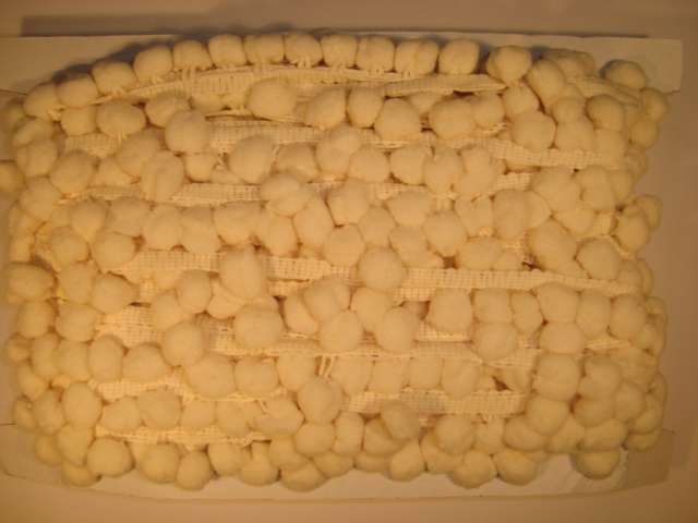 15 metres pom pom fringe choice colour