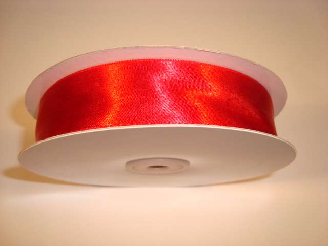 50 metres of single satin ribbon 25mm wide