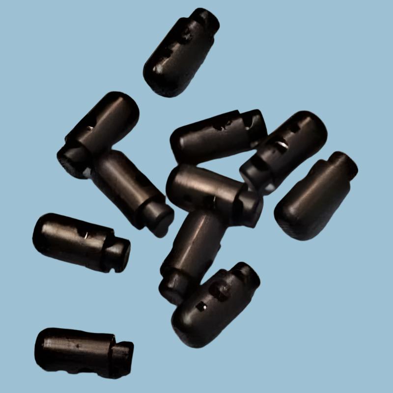 25 black spring toggles size 26mm x 11mm clearance