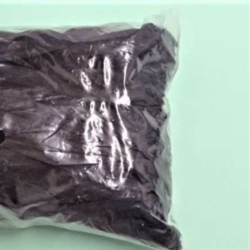100 invisible zips BLACK size 46cm / 18 inch