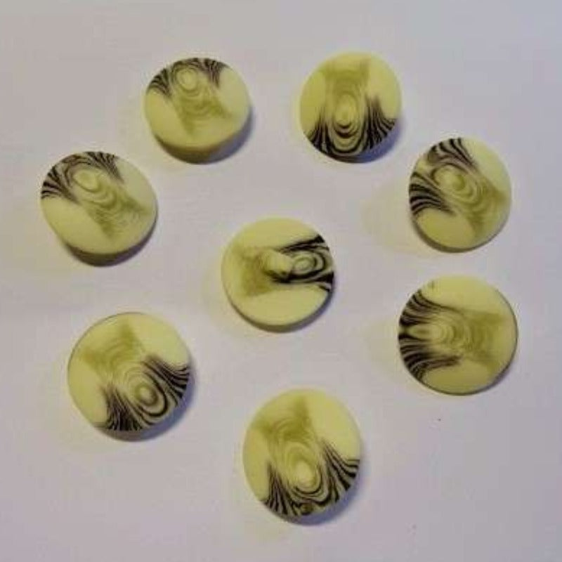 100 new Aran shank buttons choice of size