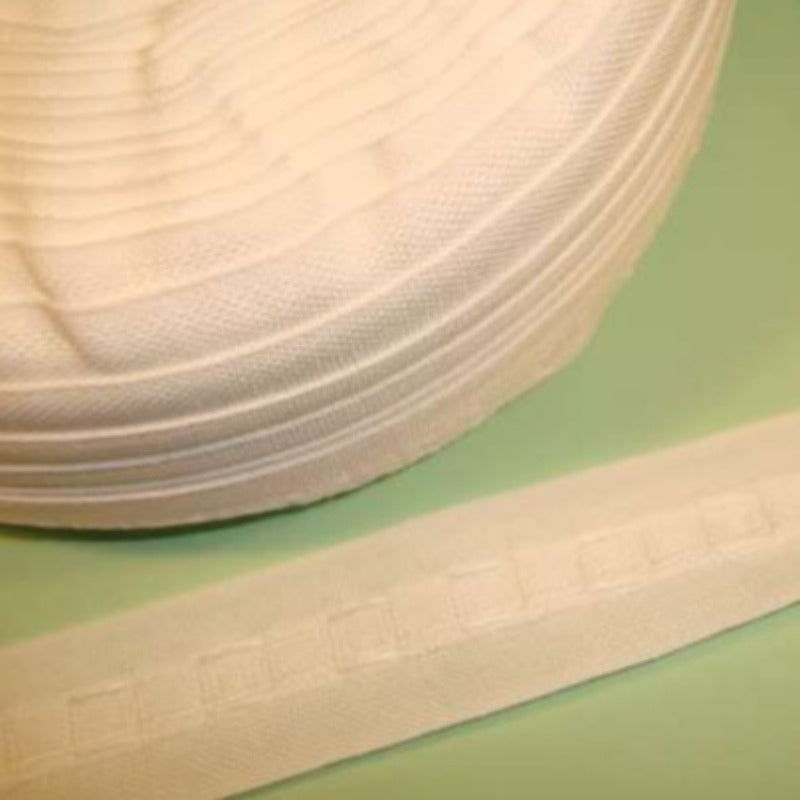100 metres of curtain tape 25mm / 1 inch wide