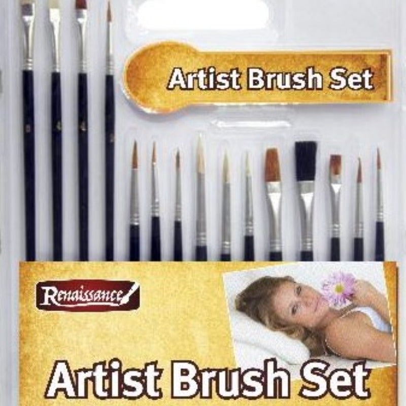 Create it artist paint brushes 15 assorted