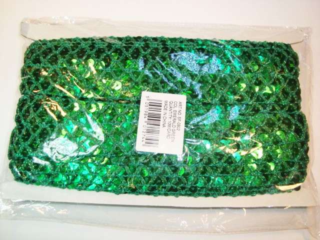 10 metres of sequin braid 22mm wide