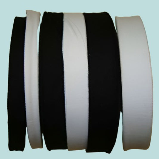 50 metre reel of 20mm cotton tape choice of colour