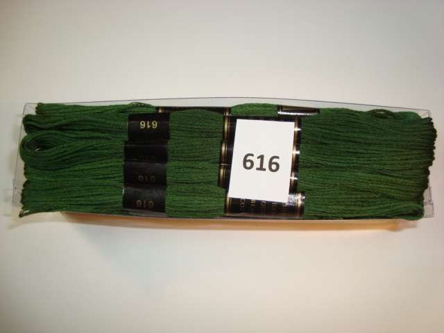 24 Embroidery skeins / threads 8 metre 100% cotton List C