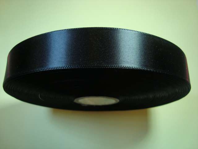 100 metre reel of single side satin ribbon 25mm wide choice of colour
