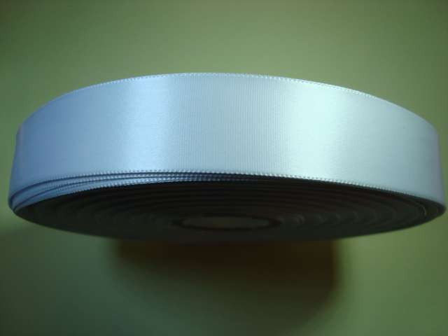 100 metre reel of single side satin ribbon 25mm wide choice of colour