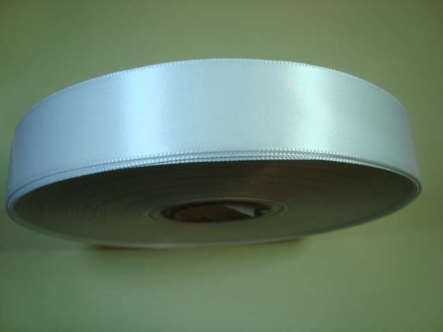 100 metre reel of single side satin ribbon 25mm wide choice of colour