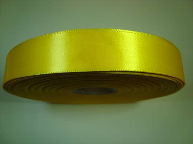 100 metre reel of single side satin ribbon 25mm wide choice of colour