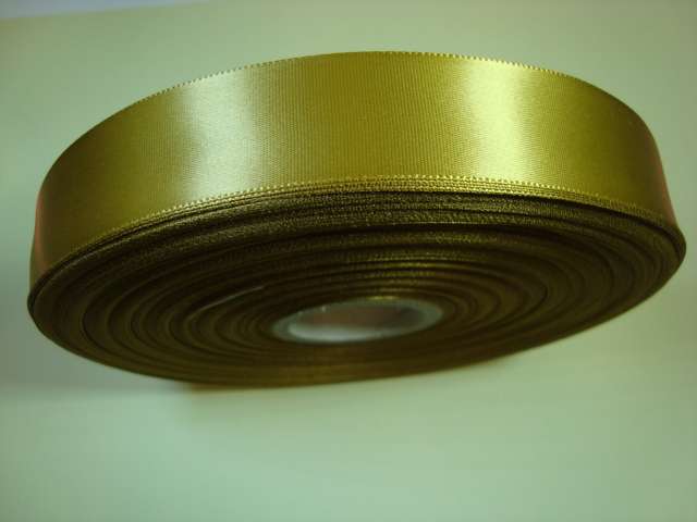 100 metre reel of single side satin ribbon 25mm wide choice of colour