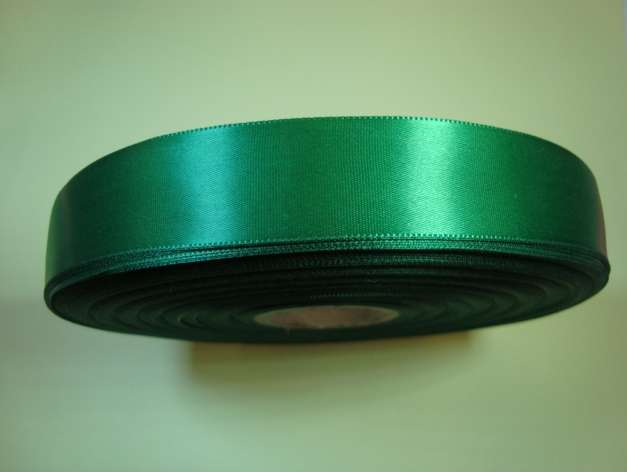 100 metre reel of single side satin ribbon 25mm wide choice of colour