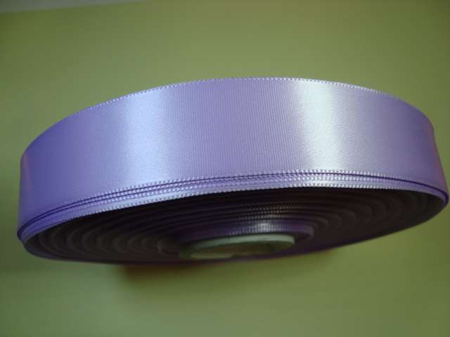 100 metre reel of single side satin ribbon 25mm wide choice of colour