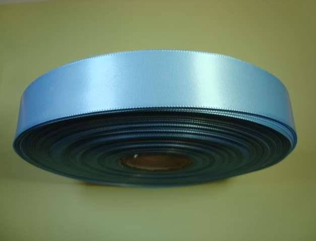 100 metre reel of single side satin ribbon 25mm wide choice of colour