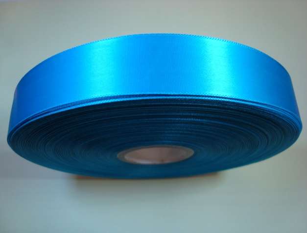 100 metre reel of single side satin ribbon 25mm wide choice of colour