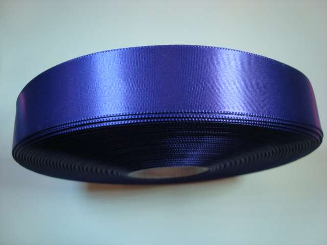 100 metre reel of single side satin ribbon 25mm wide choice of colour