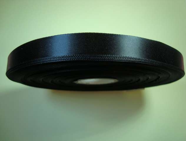 100 metre reel of single side satin ribbon 15mm wide choice of colour