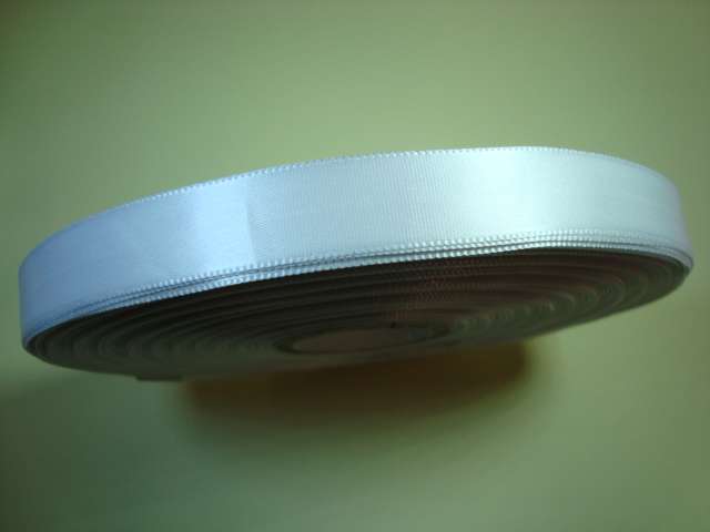 100 metre reel of single side satin ribbon 15mm wide choice of colour