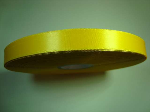 100 metre reel of single side satin ribbon 15mm wide choice of colour