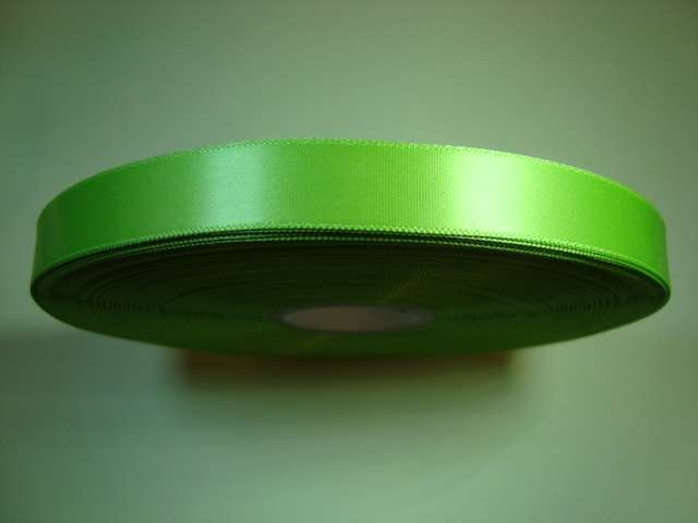 100 metre reel of single side satin ribbon 15mm wide choice of colour
