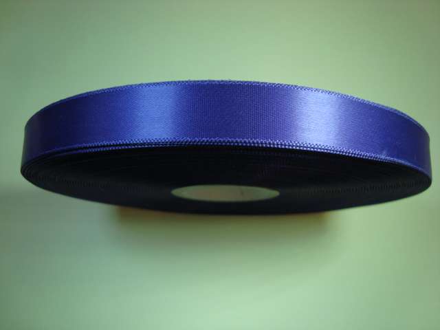100 metre reel of single side satin ribbon 15mm wide choice of colour
