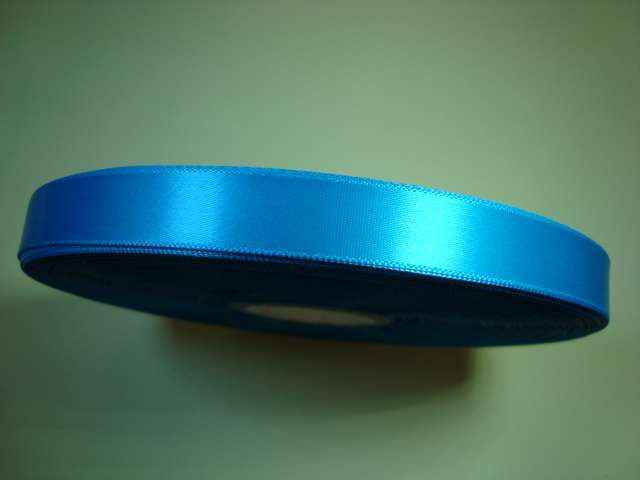 100 metre reel of single side satin ribbon 15mm wide choice of colour