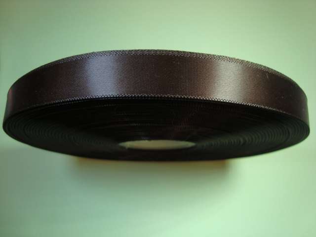 100 metre reel of single side satin ribbon 15mm wide choice of colour