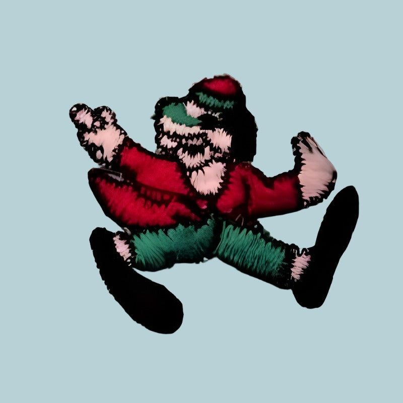 100 Sew On Embroidered Clown Design Motifs Size 50mm Clearance