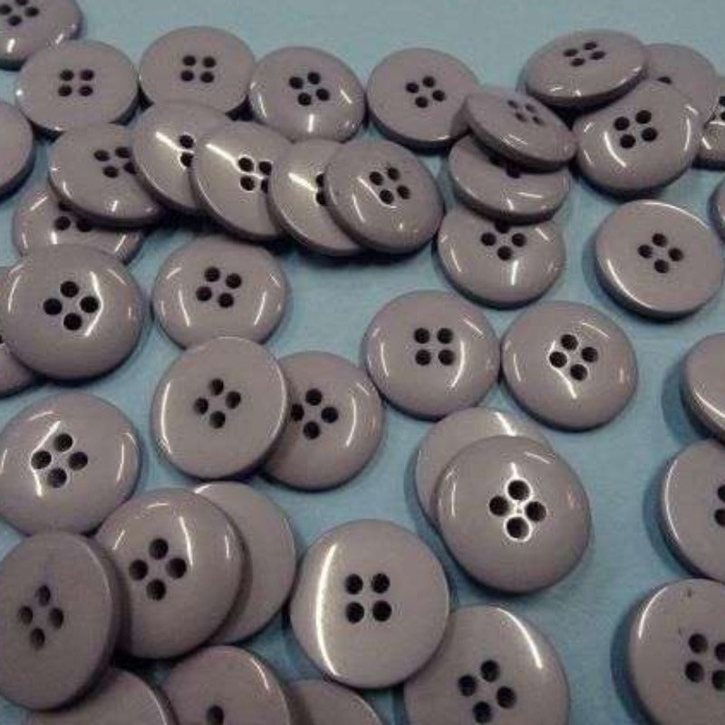 50 Iris Blue Lilac Colour 4 Hole Buttons Size 20mm Clearance
